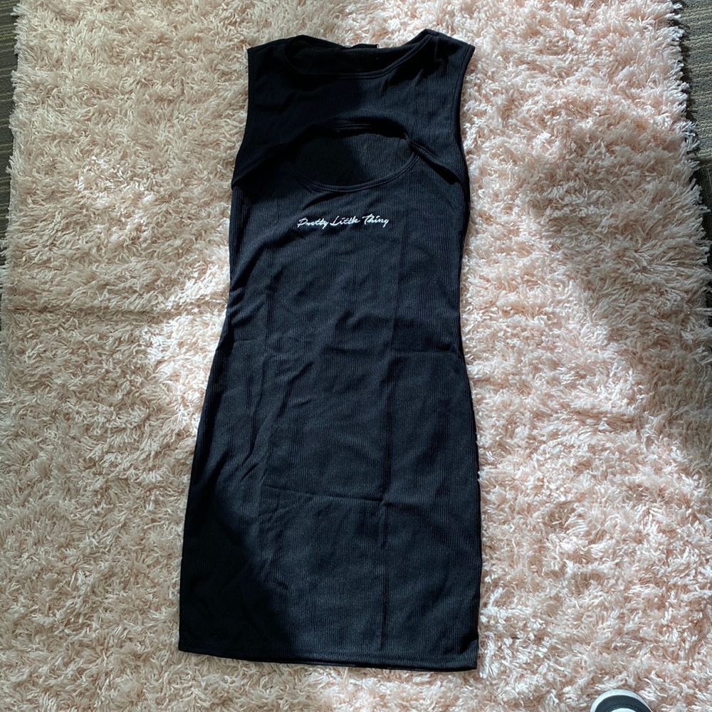 prettylittlething bodycon dress